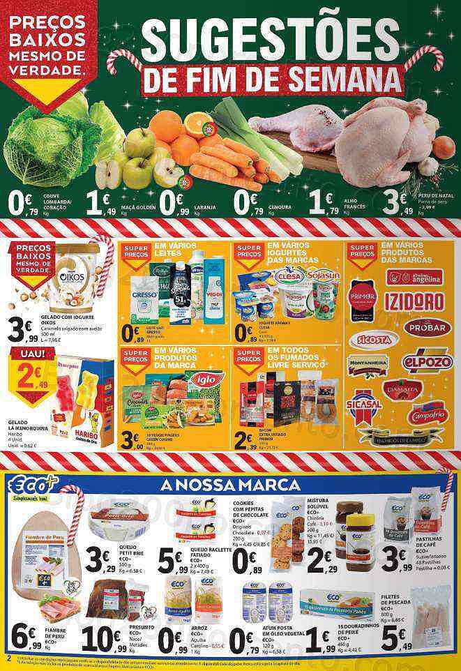 Antevisão Folheto E-LECLERC Promoções Fim de Semana - 16 a 18 dezembro