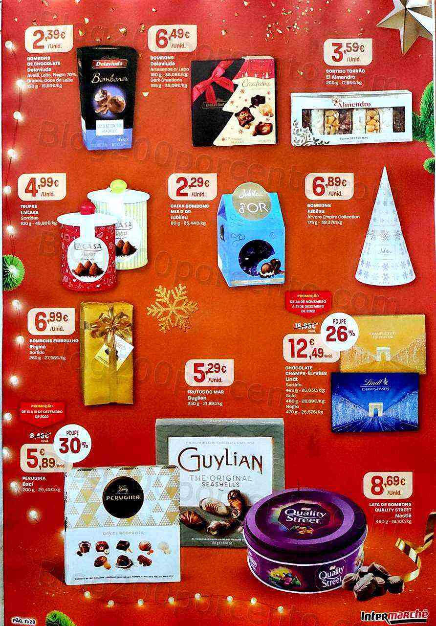 Antevisão Folheto INTERMARCHÉ Especial Natal e Festas Promoções de 15 a 31 dezembro