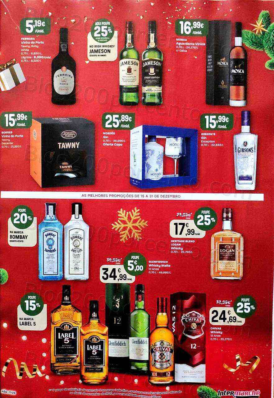 Antevisão Folheto INTERMARCHÉ Especial Natal e Festas Promoções de 15 a 31 dezembro