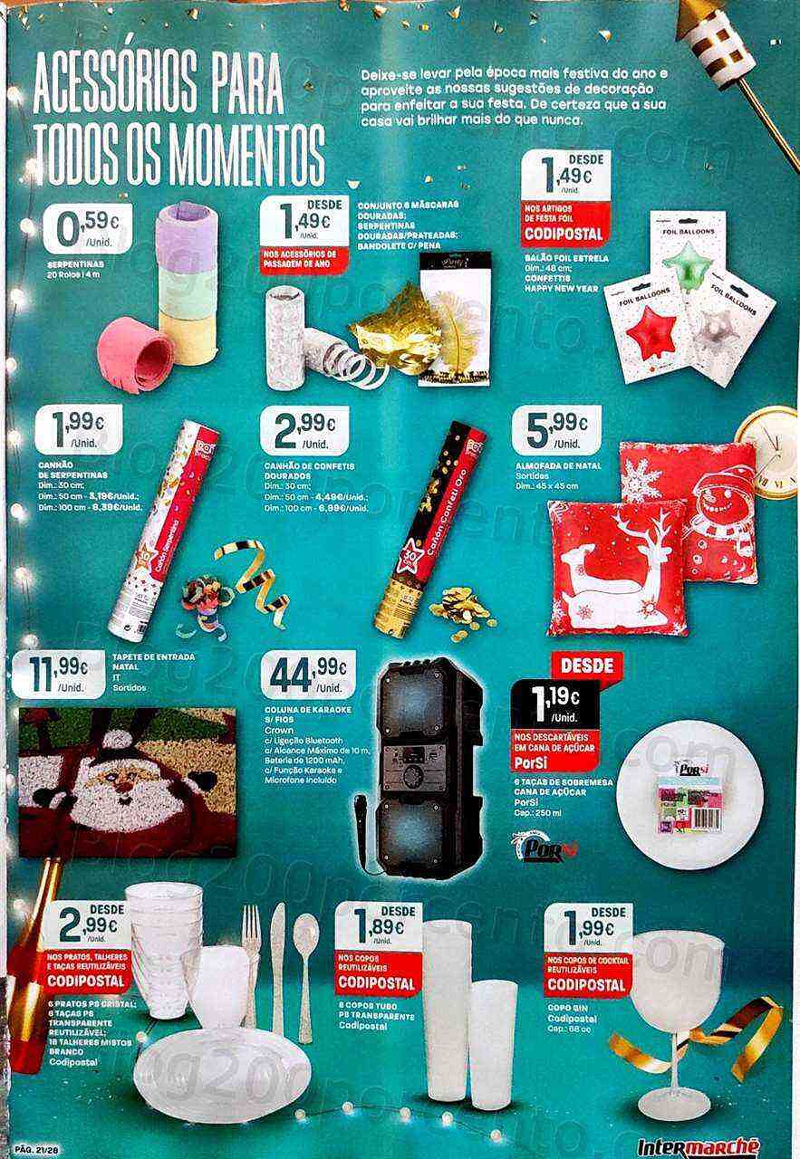 Antevisão Folheto INTERMARCHÉ Especial Natal e Festas Promoções de 15 a 31 dezembro