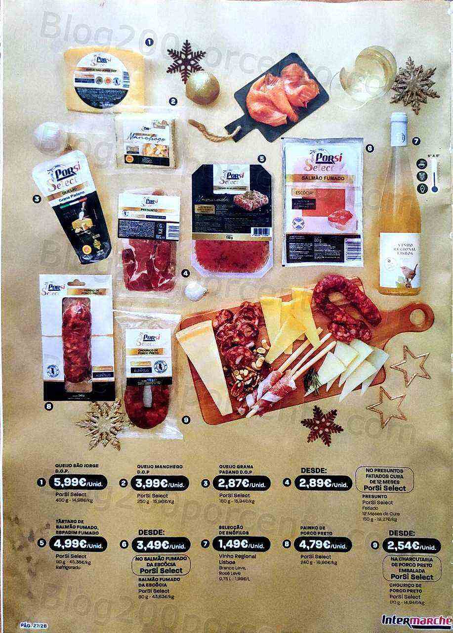 Antevisão Folheto INTERMARCHÉ Especial Natal e Festas Promoções de 15 a 31 dezembro