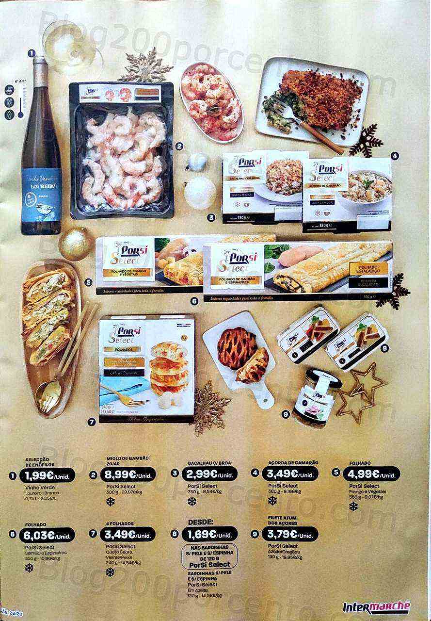Antevisão Folheto INTERMARCHÉ Especial Natal e Festas Promoções de 15 a 31 dezembro