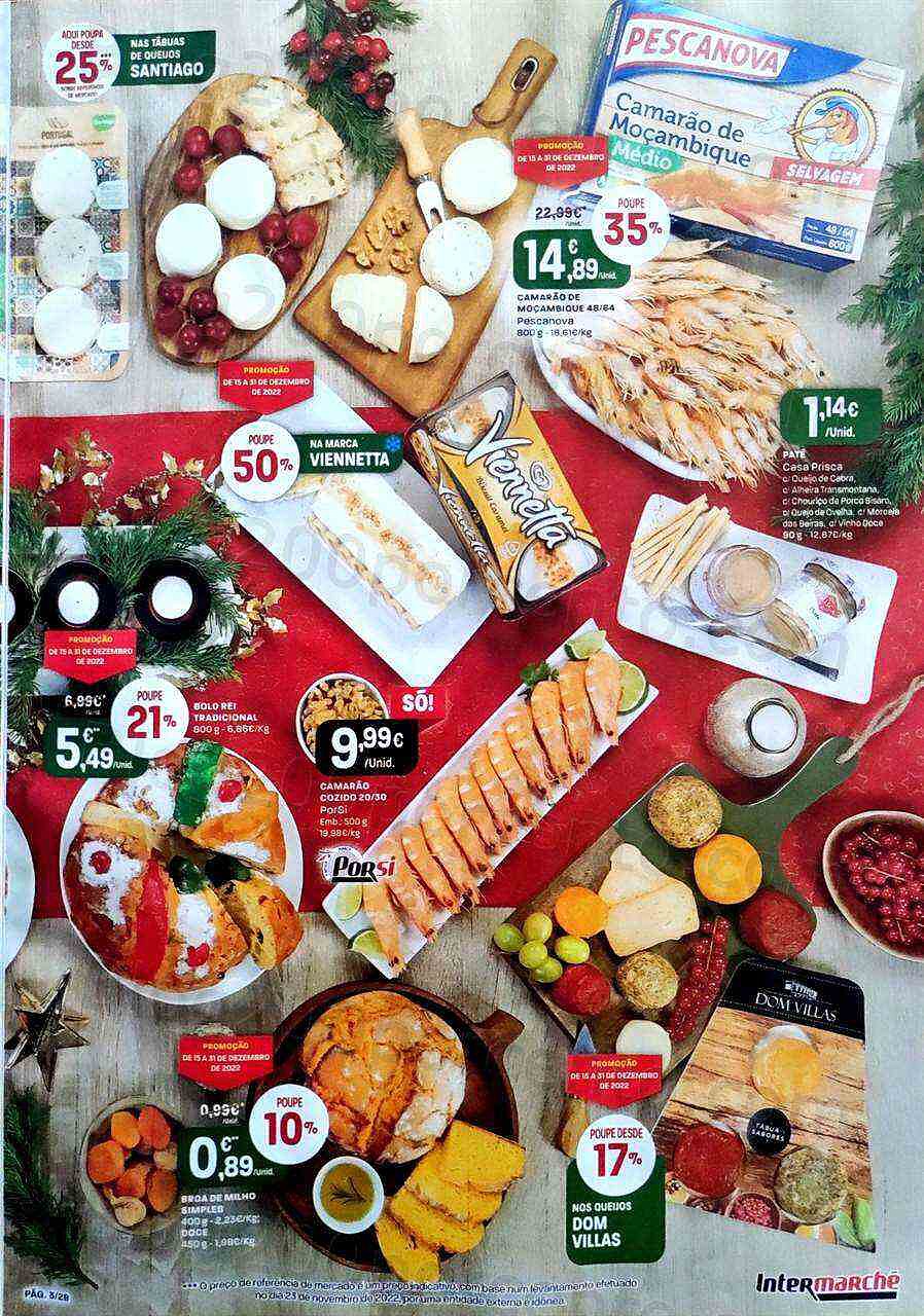 Antevisão Folheto INTERMARCHÉ Especial Natal e Festas Promoções de 15 a 31 dezembro