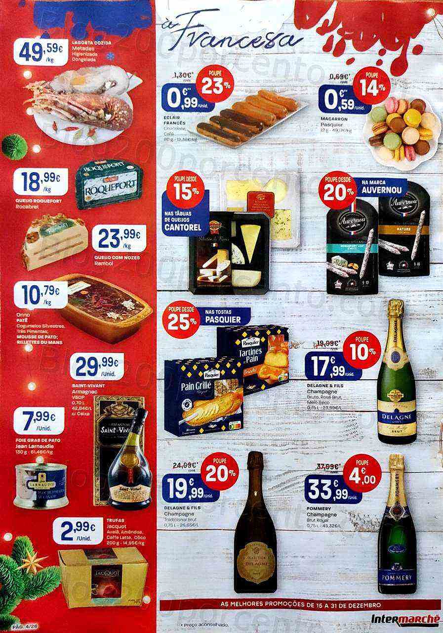 Antevisão Folheto INTERMARCHÉ Especial Natal e Festas Promoções de 15 a 31 dezembro