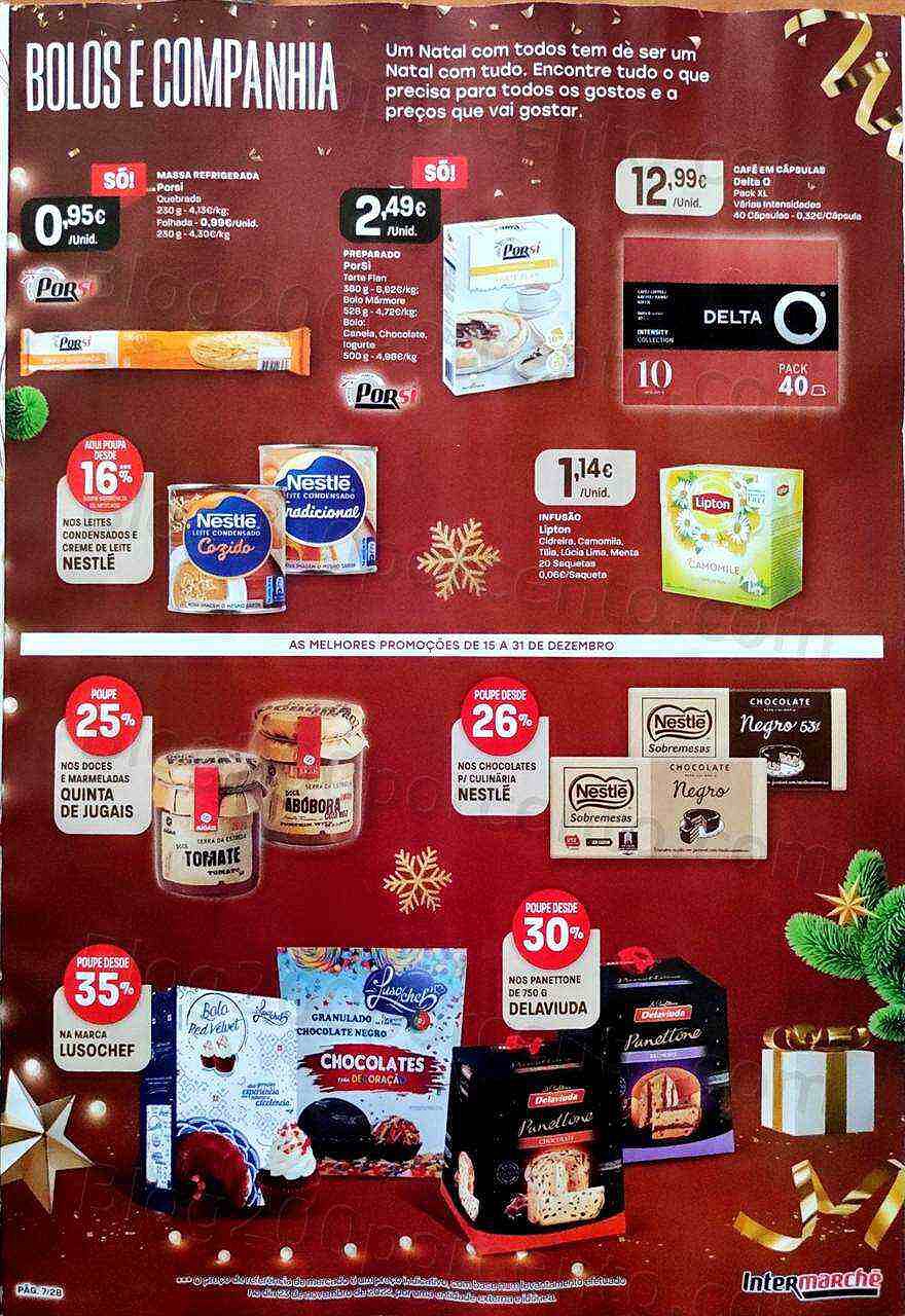 Antevisão Folheto INTERMARCHÉ Especial Natal e Festas Promoções de 15 a 31 dezembro