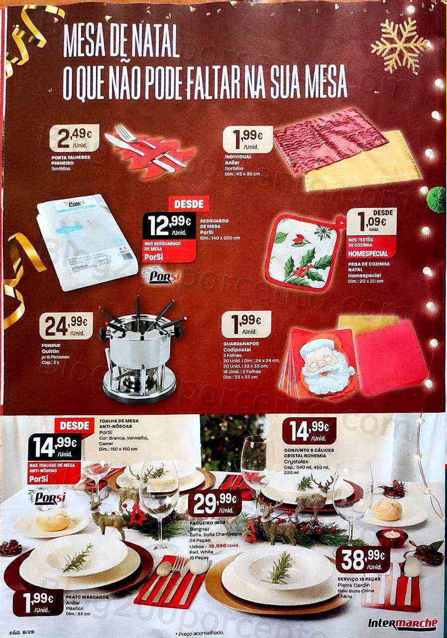 Antevisão Folheto INTERMARCHÉ Especial Natal e Festas Promoções de 15 a 31 dezembro