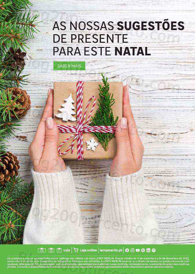 Antevisão Folheto LEROY MERLIN Natal Promoções até 24 dezembro