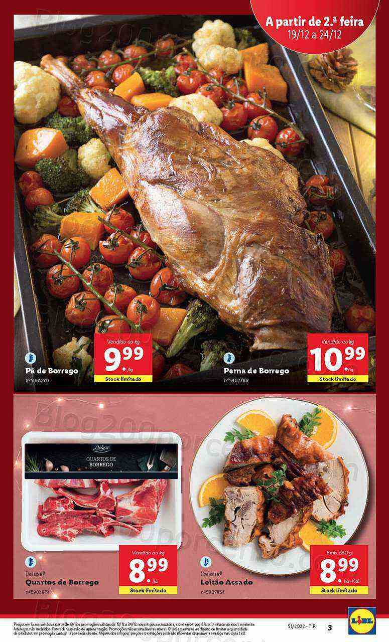 Antevisão Folheto LIDL Promoções de 19 a 24 dezembo - Edição Digital e Completa