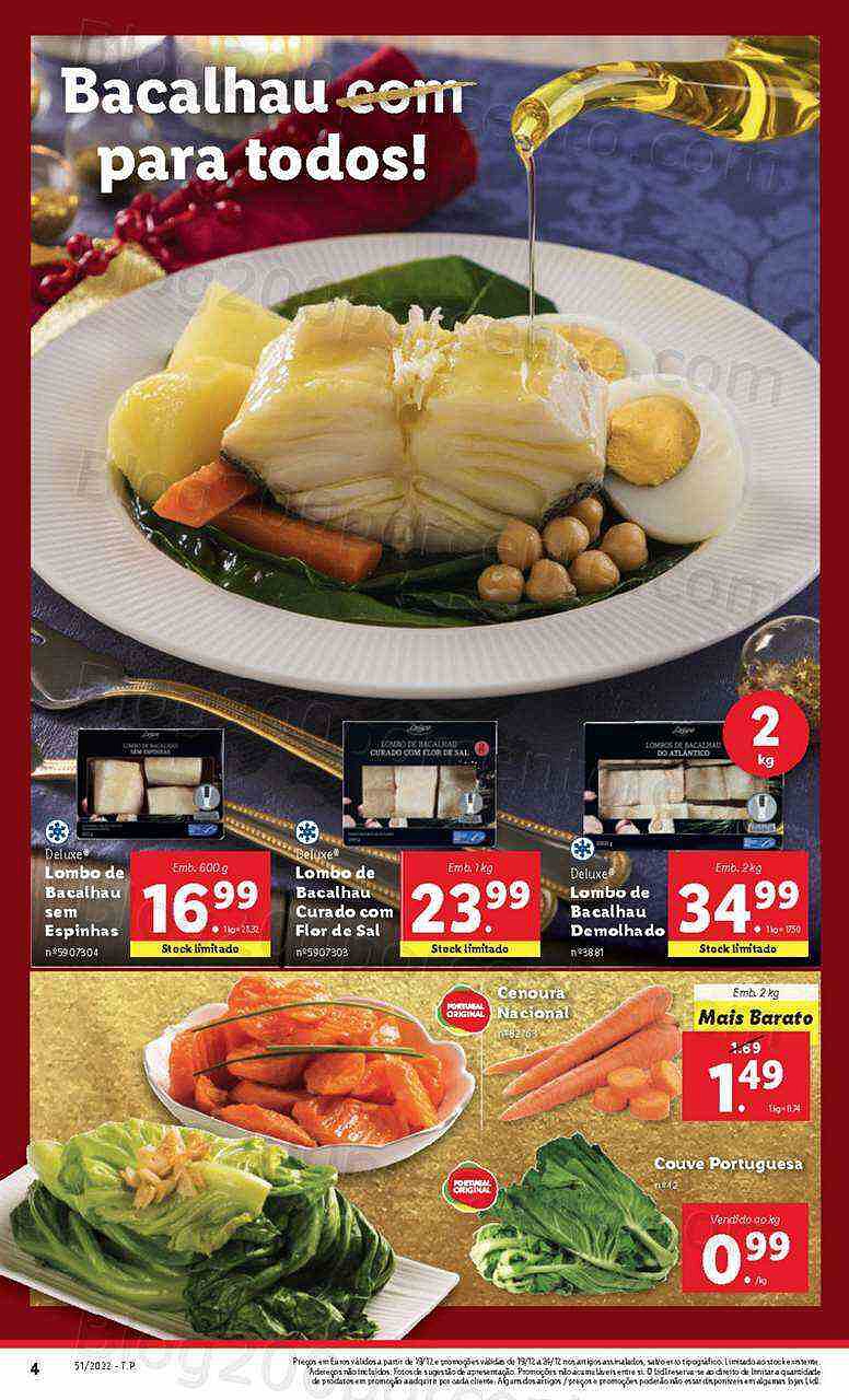 Antevisão Folheto LIDL Promoções de 19 a 24 dezembo - Edição Digital e Completa