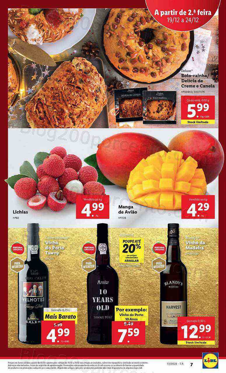 Antevisão Folheto LIDL Promoções de 19 a 24 dezembo - Edição Digital e Completa