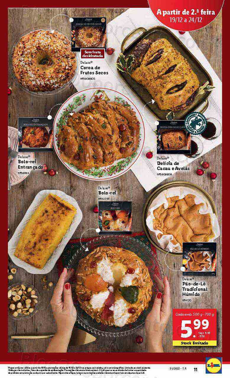 Antevisão Folheto LIDL Promoções de 19 a 24 dezembo - Edição Digital e Completa