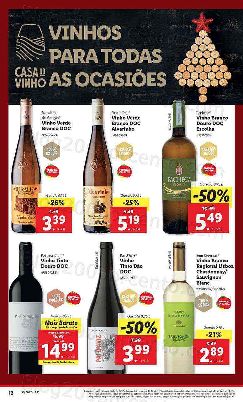 Antevisão Folheto LIDL Promoções de 19 a 24 dezembo - Edição Digital e Completa