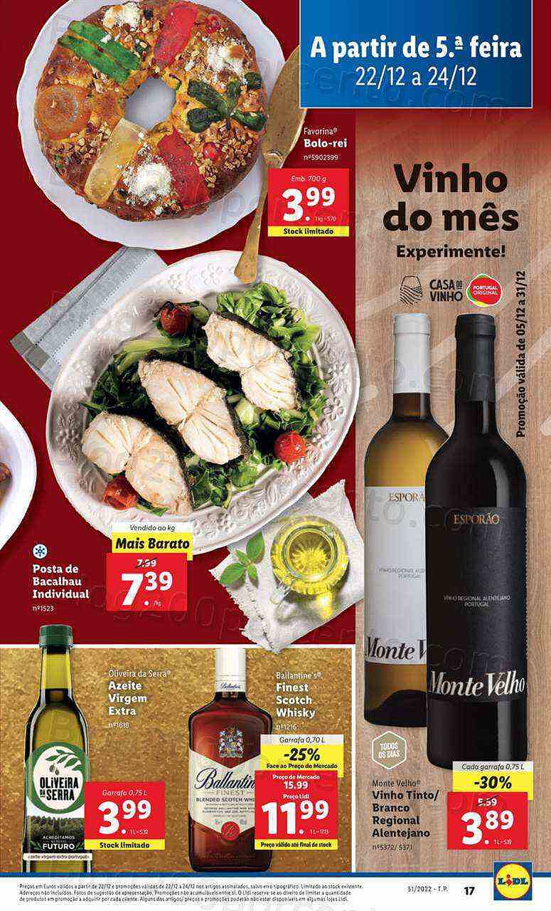 Antevisão Folheto LIDL Promoções de 19 a 24 dezembo - Edição Digital e Completa
