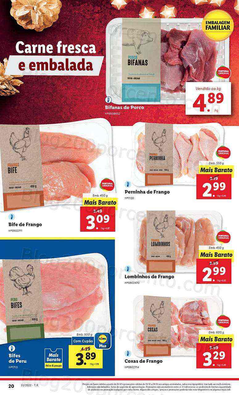 Antevisão Folheto LIDL Promoções de 19 a 24 dezembo - Edição Digital e Completa