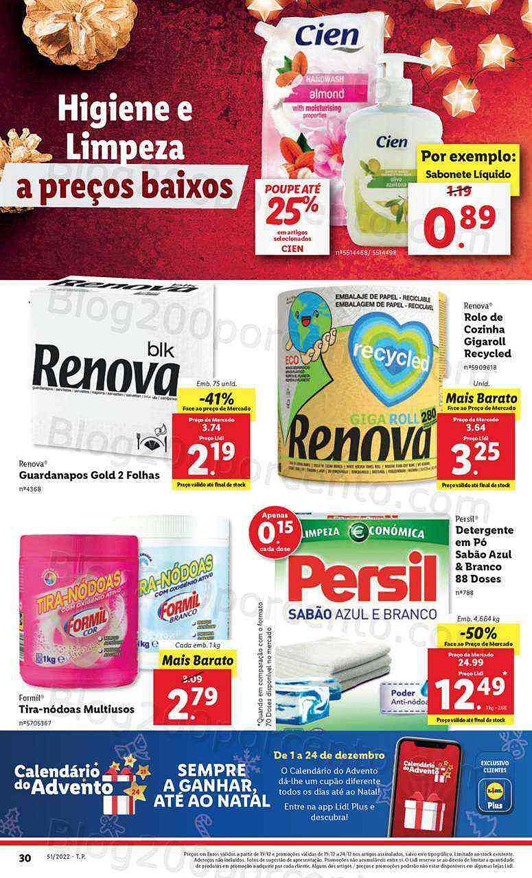 Antevisão Folheto LIDL Promoções de 19 a 24 dezembo - Edição Digital e Completa