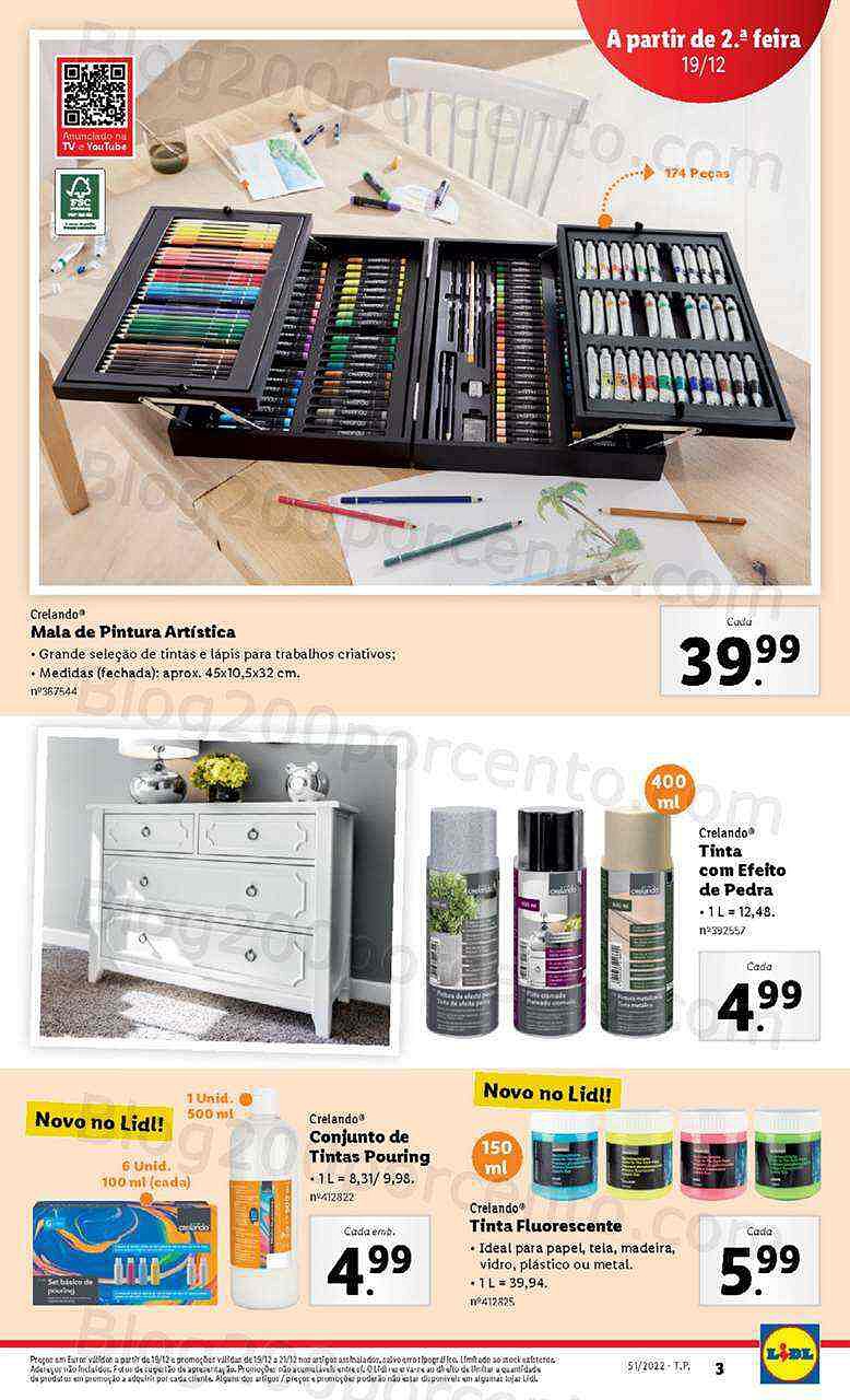 Antevisão Folheto LIDL Promoções de 19 a 24 dezembo - Edição Digital e Completa