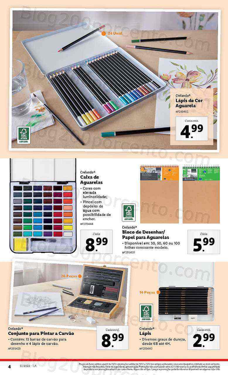 Antevisão Folheto LIDL Promoções de 19 a 24 dezembo - Edição Digital e Completa