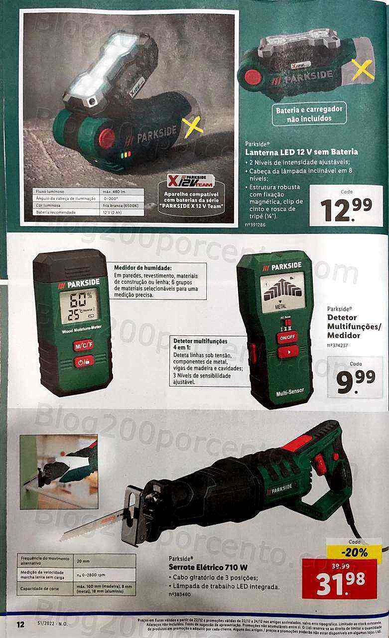 Antevisão Folheto LIDL Bazar Promoções a Partir de 22 dezembro