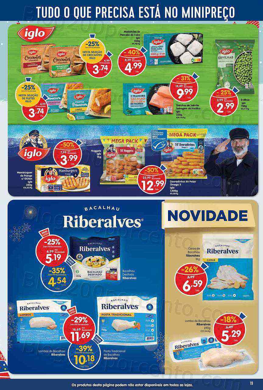 Antevisão Folheto MINIPREÇO Promoções de 15 a 21 dezembro