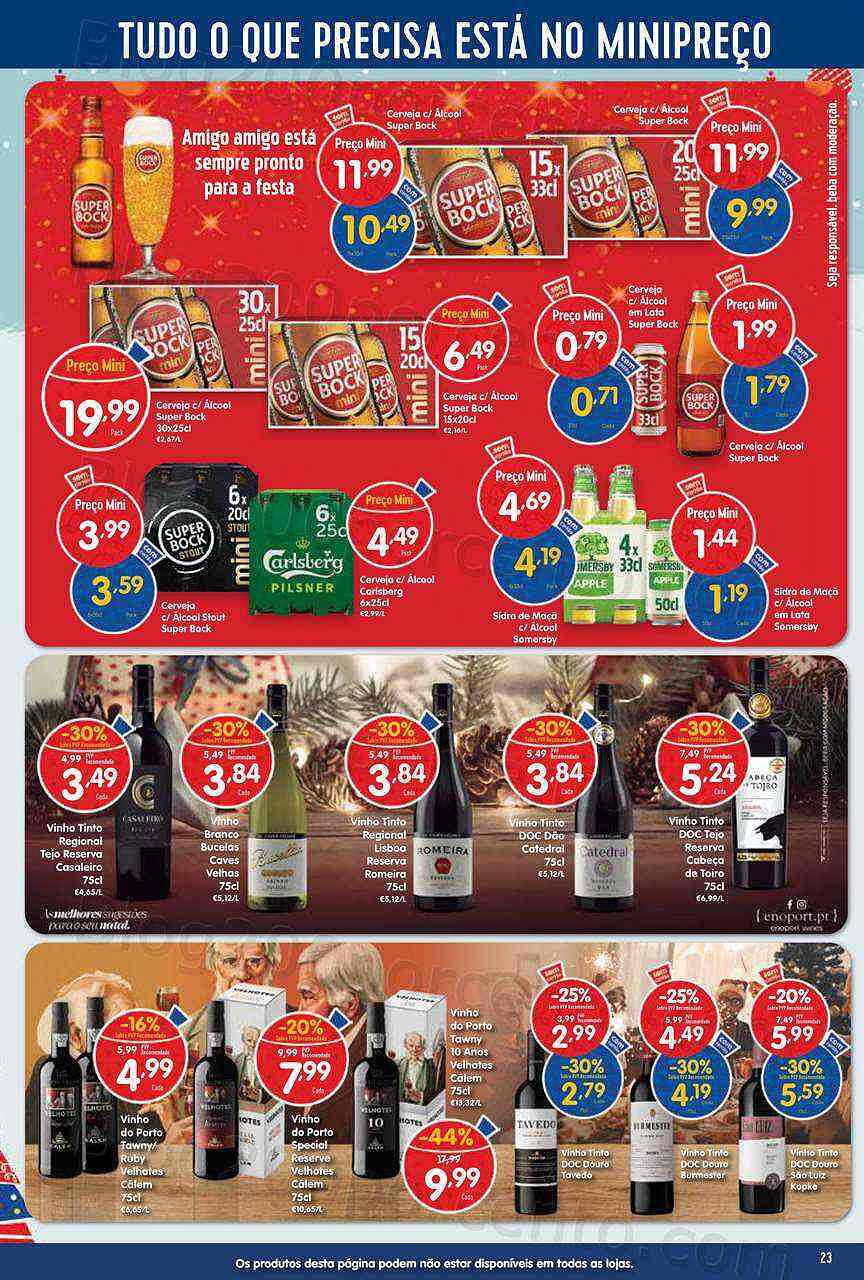 Antevisão Folheto MINIPREÇO Promoções de 15 a 21 dezembro