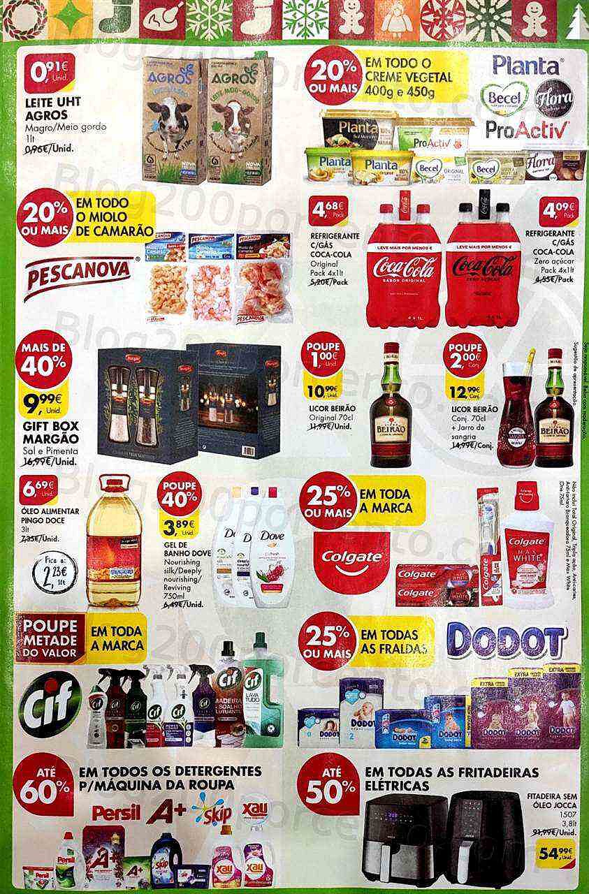 Antevisão Folheto PINGO DOCE Promoções Fim de Semana - 16 a 19 dezembro