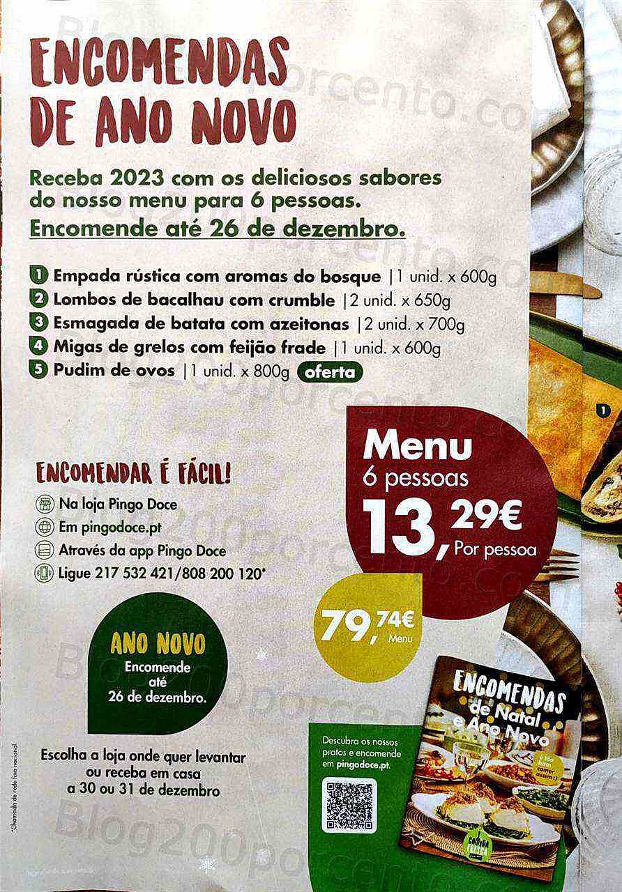 Antevisão Folheto PINGO DOCE Lojas Médias Promoções de 20 a 26 dezembro