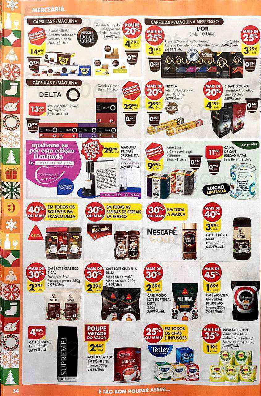 Antevisão Folheto PINGO DOCE Lojas Médias Promoções de 20 a 26 dezembro
