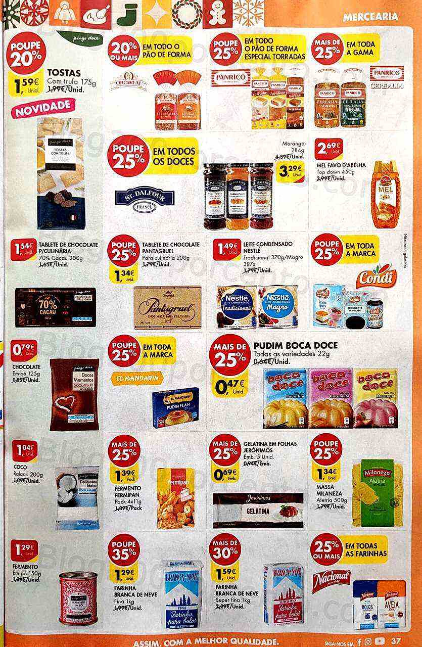 Antevisão Folheto PINGO DOCE Lojas Médias Promoções de 20 a 26 dezembro