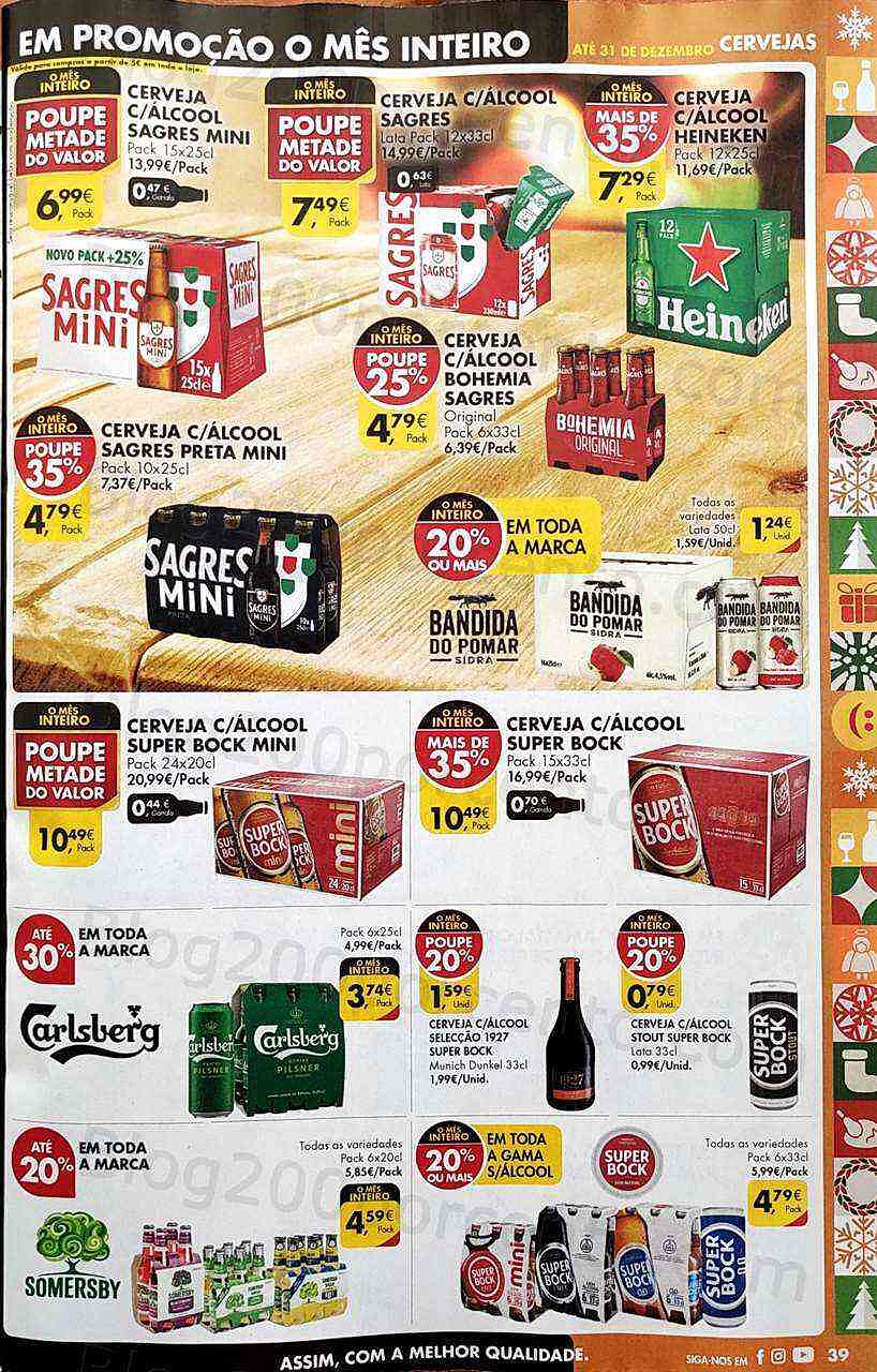 Antevisão Folheto PINGO DOCE Lojas Médias Promoções de 20 a 26 dezembro