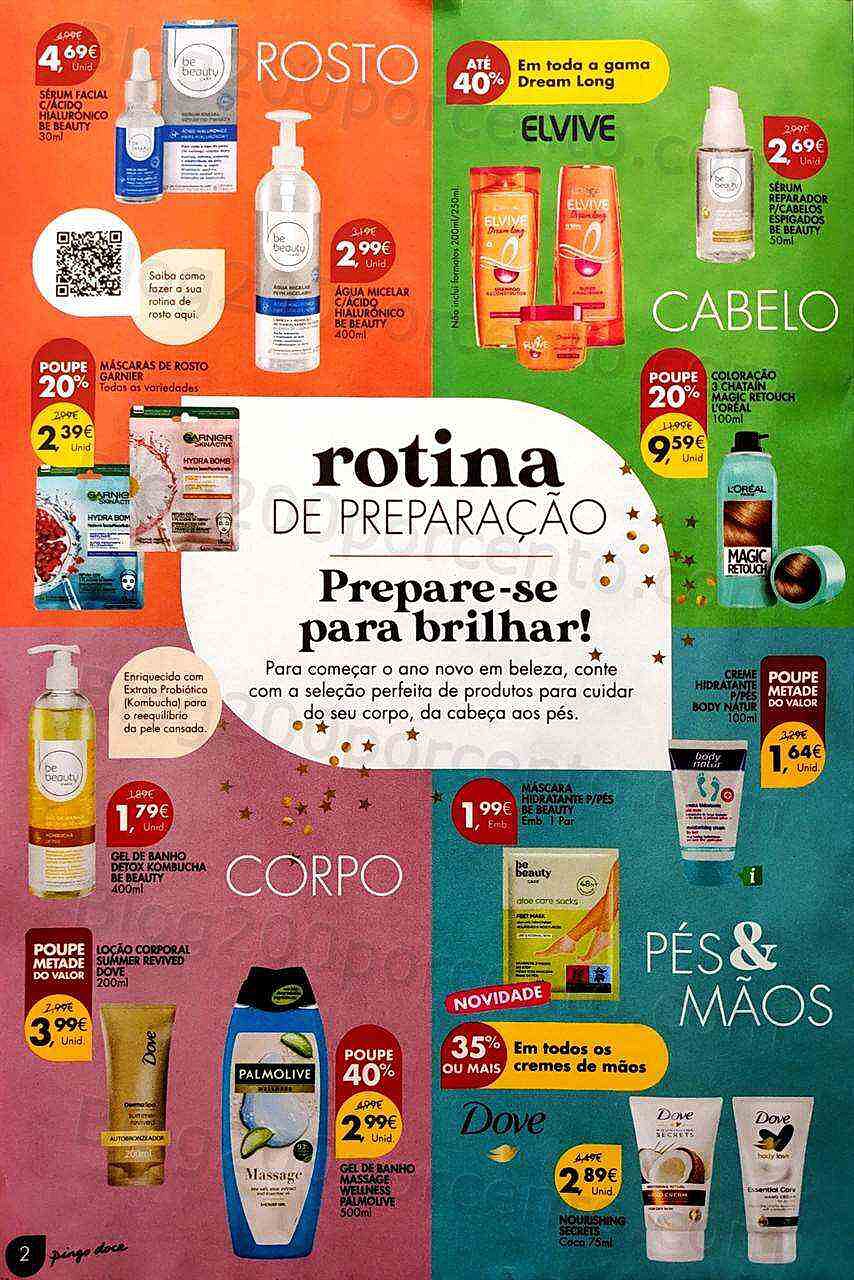 Antevisão Folheto PINGO DOCE Beleza Promoções de 20 dezembro a 2 janeiro