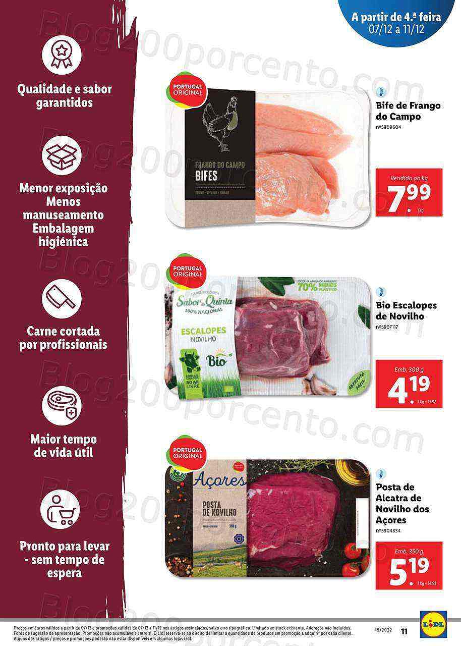 Antevisão Folheto LIDL Reaberturas Valongo Promoções até 11 dezembro
