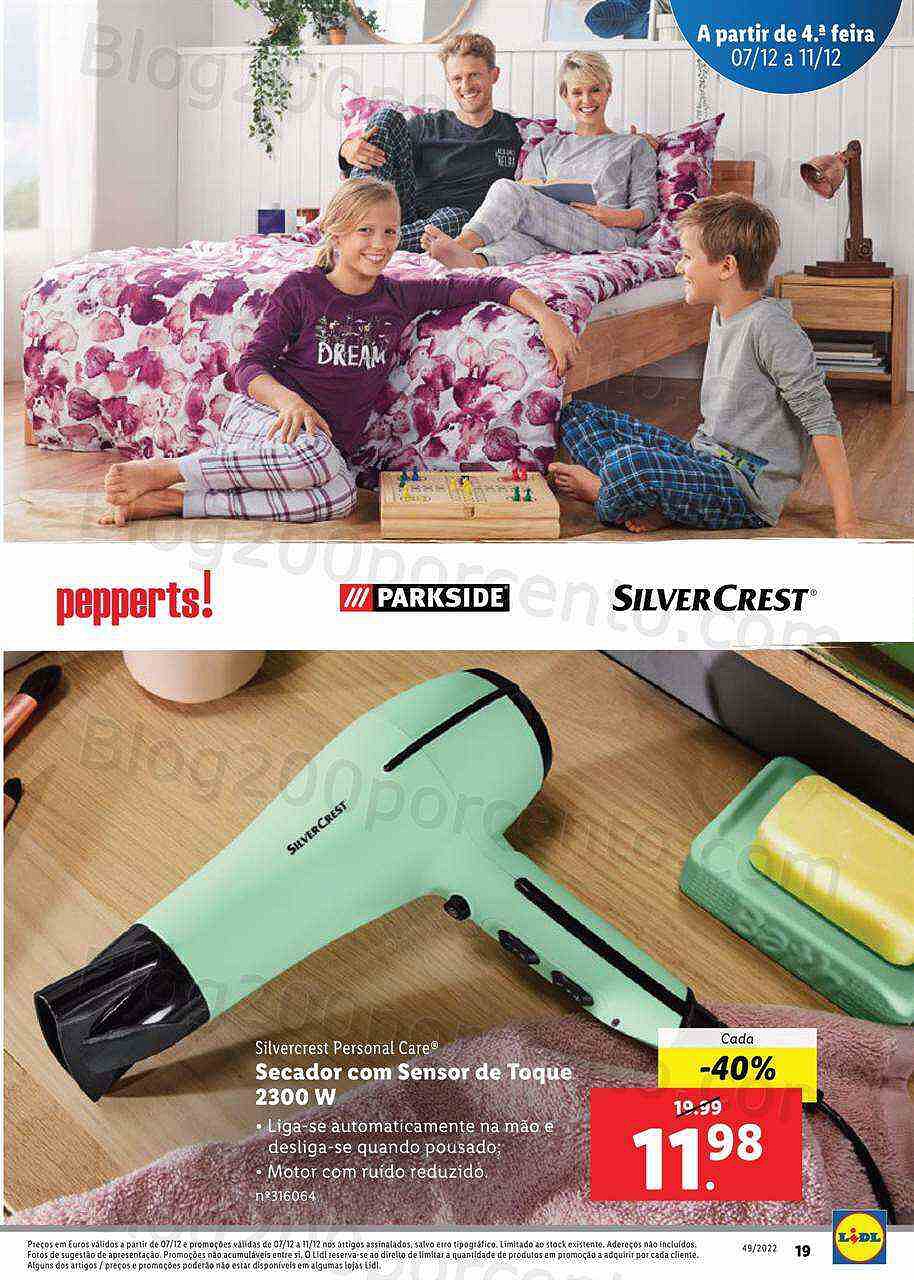 Antevisão Folheto LIDL Reaberturas Valongo Promoções até 11 dezembro