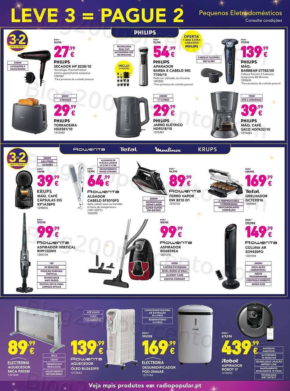 Antevisão Folheto RADIO POPULAR Natal Promoções de 13 a 24 dezembro