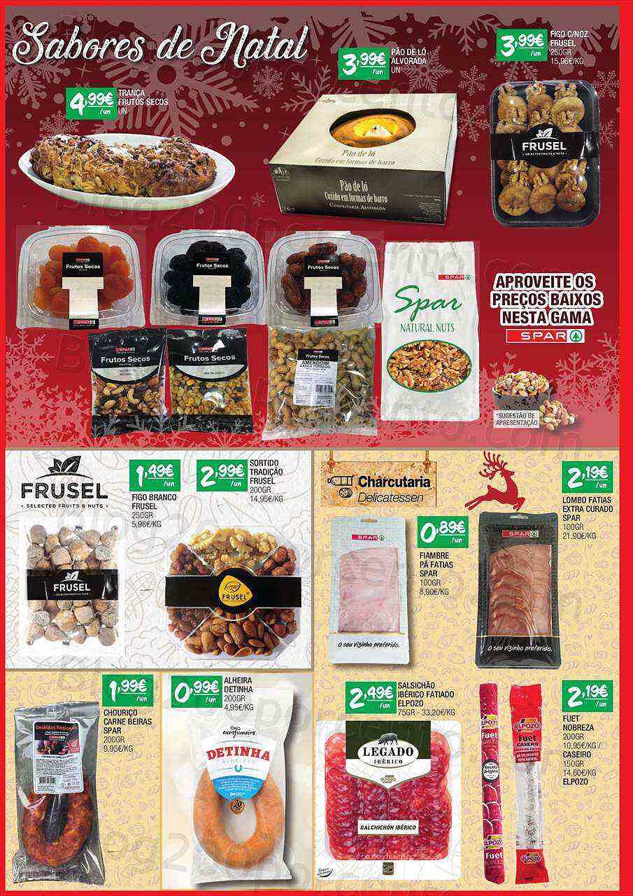 Antevisão Folheto SPAR Natal Promoções de 13 a 25 dezembro