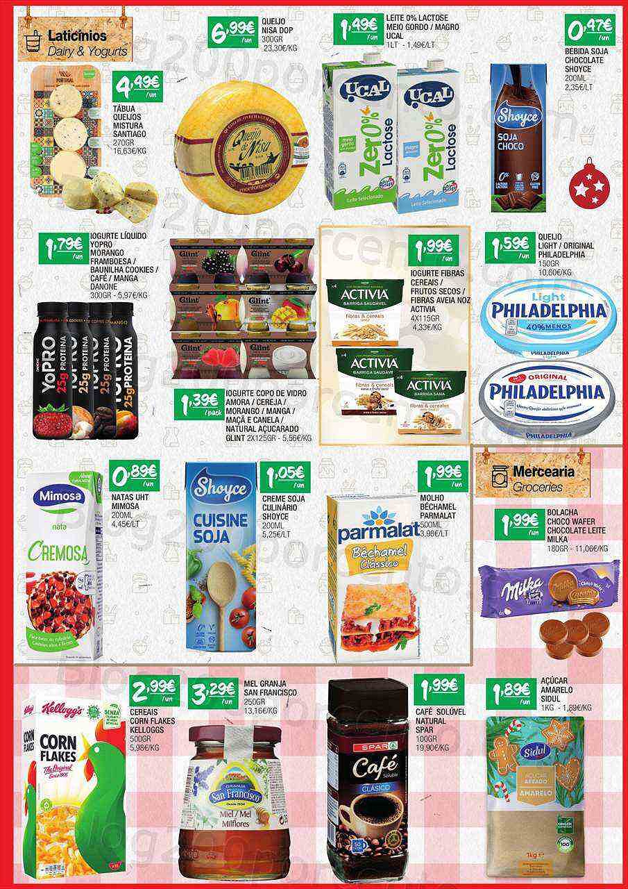 Antevisão Folheto SPAR Natal Promoções de 13 a 25 dezembro
