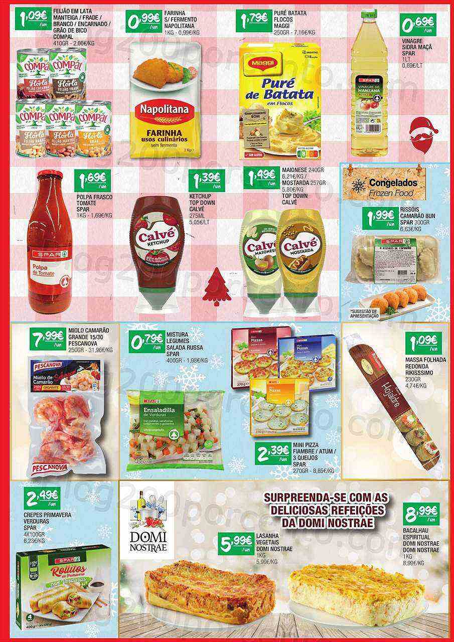 Antevisão Folheto SPAR Natal Promoções de 13 a 25 dezembro