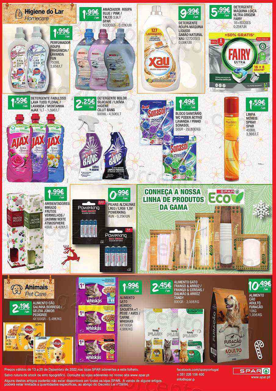 Antevisão Folheto SPAR Natal Promoções de 13 a 25 dezembro