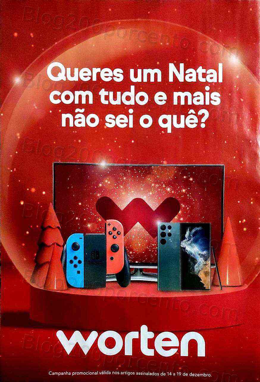Antevisão Folheto WORTEN Promoções de 14 a 19 dezembro