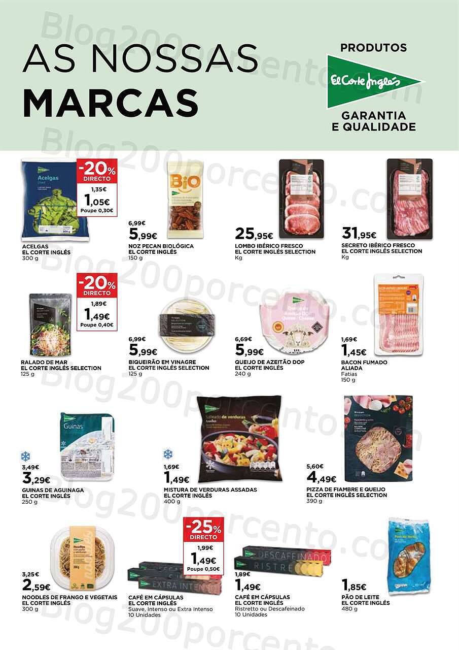 Antevisão Folheto EL CORTE INGLÉS Promoções de 1 a 12 janeiro