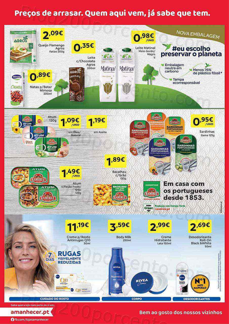 Antevisão Folheto AMANHECER Promoções de 26 janeiro a 1 fevereiro