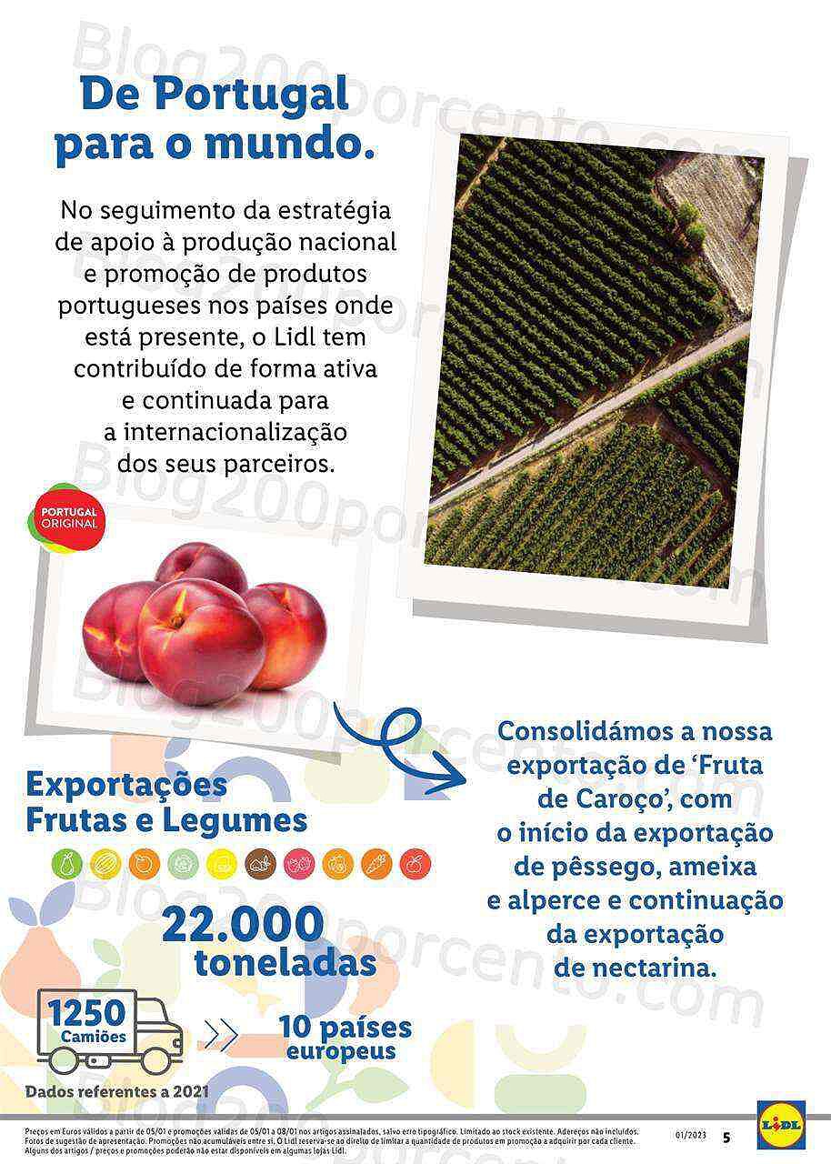 Antevisão Folheto LIDL Aberturas Valongo - Alfena Promoções de 5 a 8 janeiro