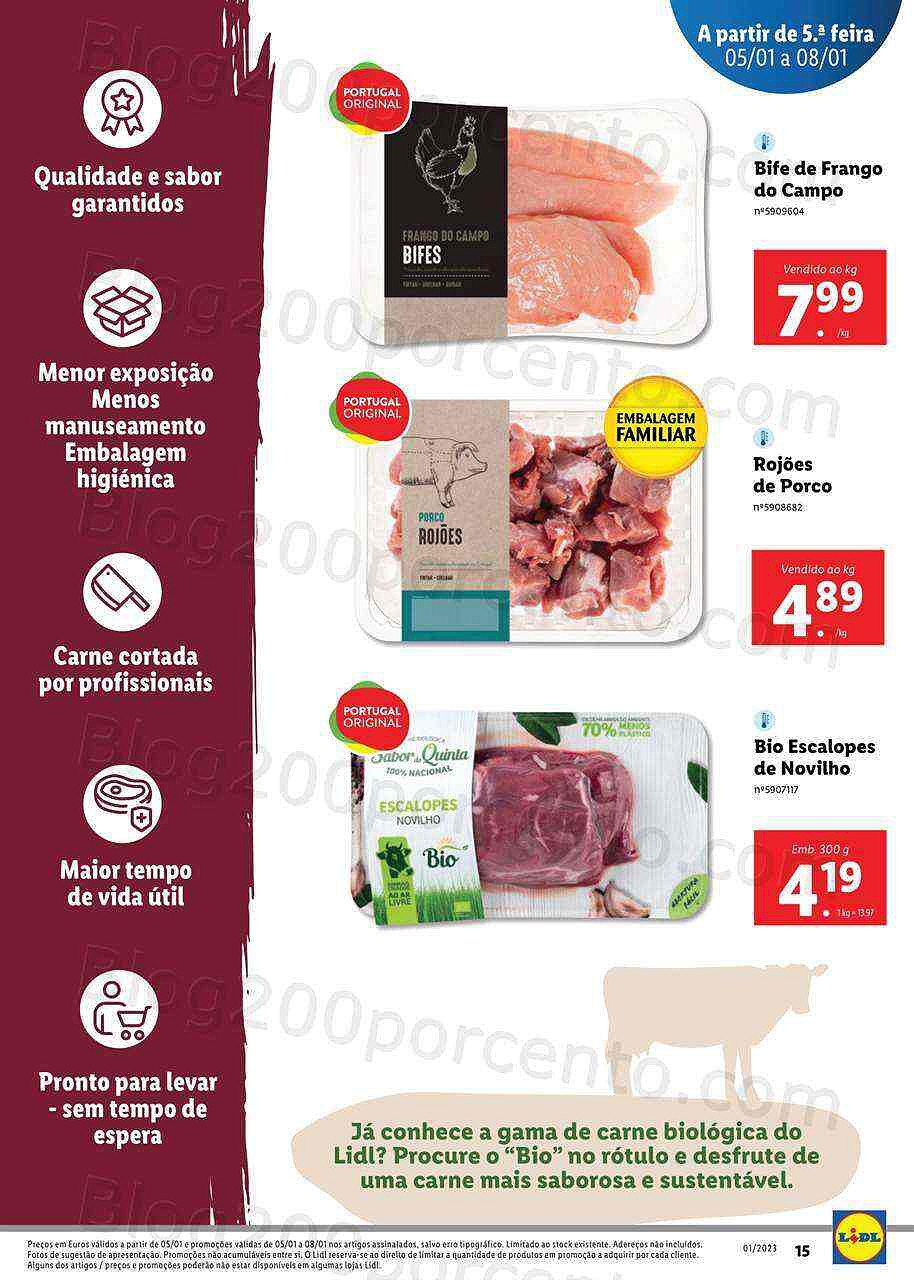 Antevisão Folheto LIDL Aberturas Valongo - Alfena Promoções de 5 a 8 janeiro
