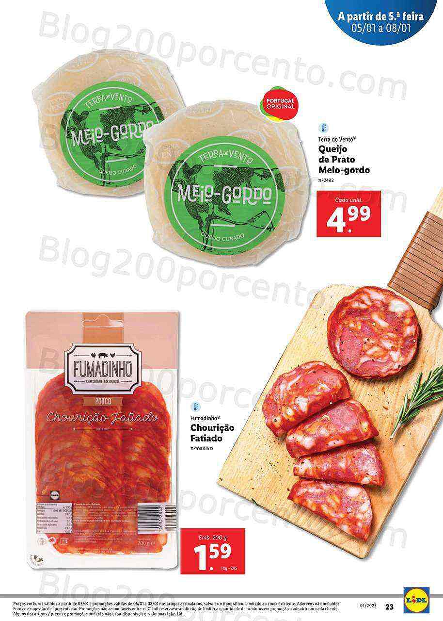 Antevisão Folheto LIDL Aberturas Valongo - Alfena Promoções de 5 a 8 janeiro