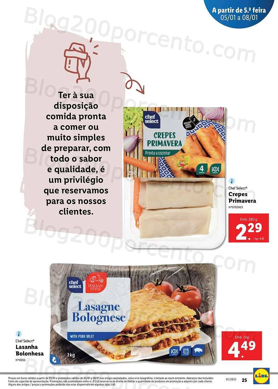 Antevisão Folheto LIDL Aberturas Valongo - Alfena Promoções de 5 a 8 janeiro
