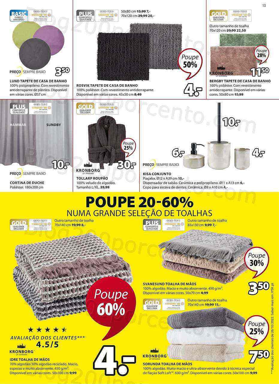 Antevisão Folheto JYSK Saldos Promoções de 29 dezembro a 1 fevereiro