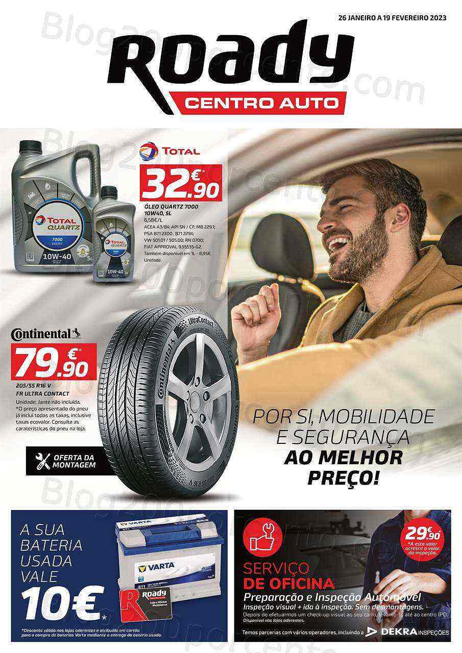 Antevisão Folheto ROADY Promoções de 26 janeiro a 19 fevereiro