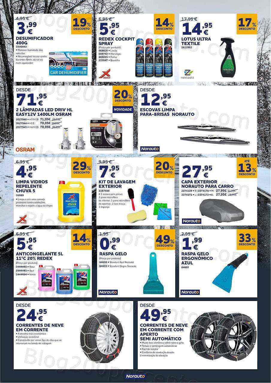 Antevisão Folheto NORAUTO Promoções Inverno até 28 fevereiro