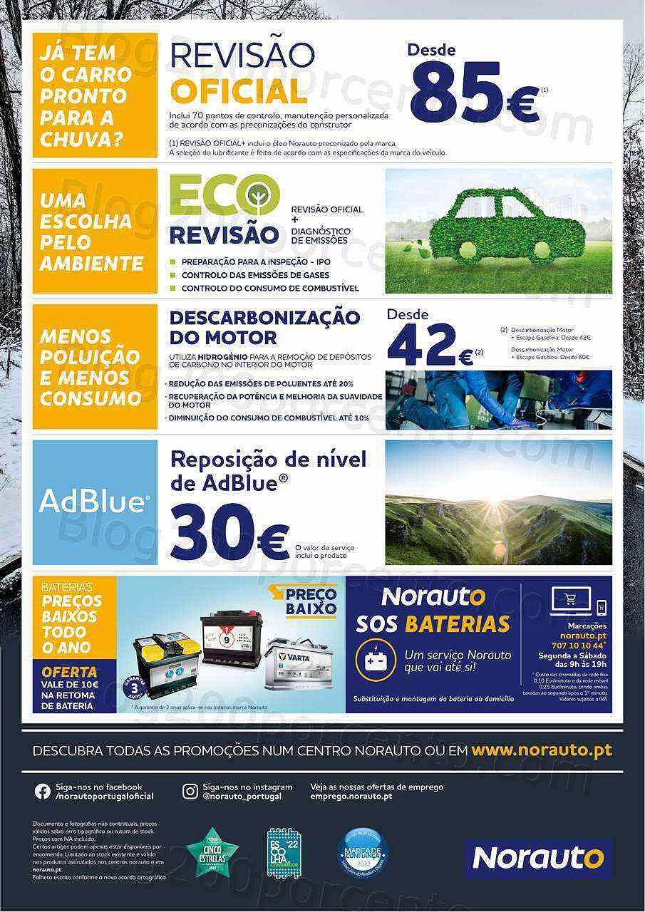 Antevisão Folheto NORAUTO Promoções Inverno até 28 fevereiro