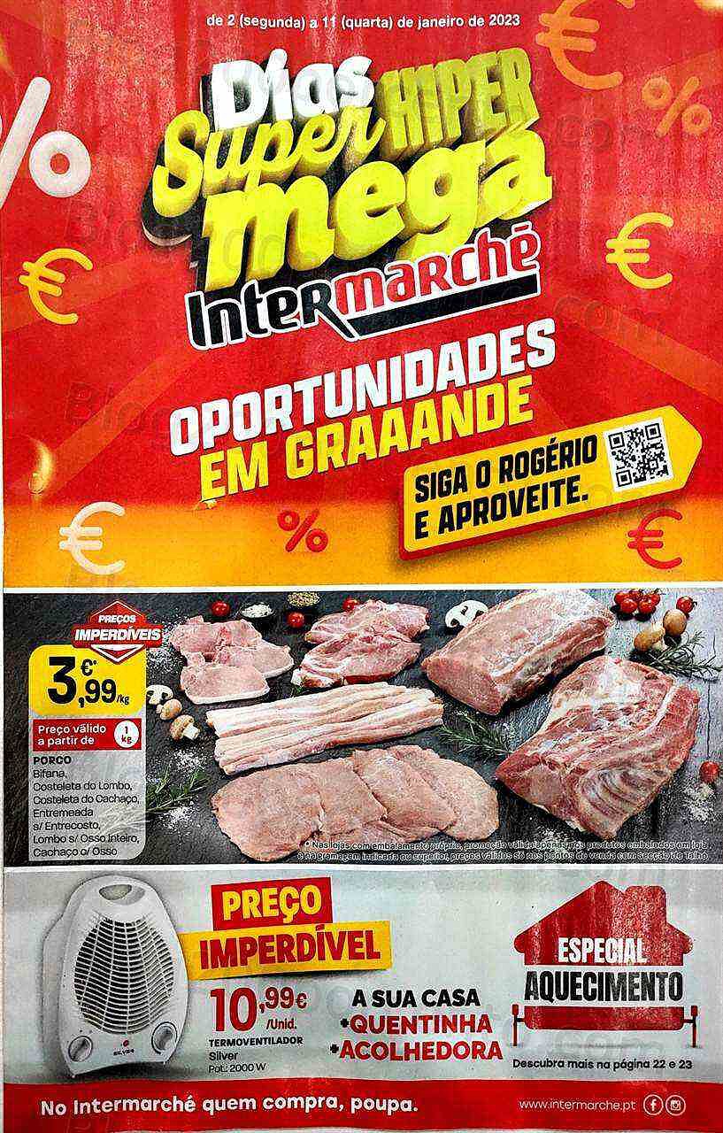 Antevisão Folheto INTERMARCHÉ Contact Promoções de 2 a 11 janeiro