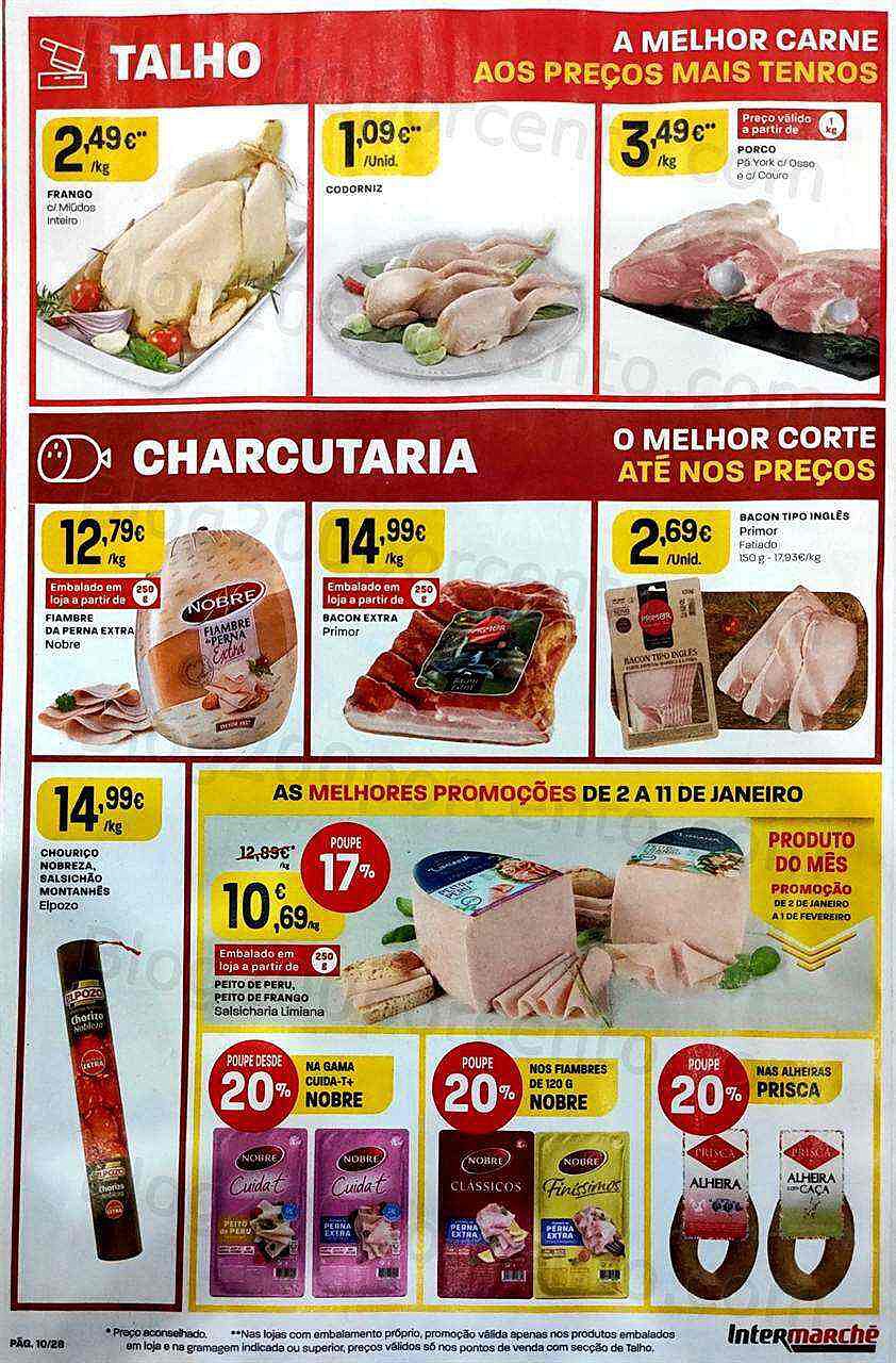 Antevisão Folheto INTERMARCHÉ Contact Promoções de 2 a 11 janeiro